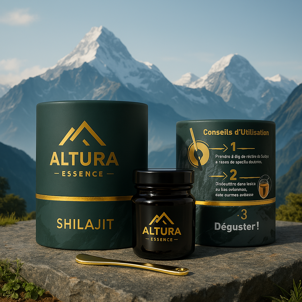 Shilajit Pur de l'Himalaya